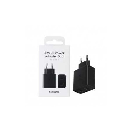 Adaptateur Secteur SAMSUNG 35W PD Power Adapter Duo USB-C + USB — Samsung · Smarty Paris 18e